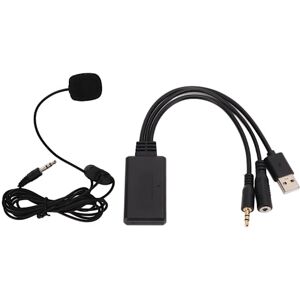 Bil Bluetooth Aux Kabel Mikrofon Handsfree Adapter Ersättning för Cooper Z4 E60 E63 E64 E66 E81 E90