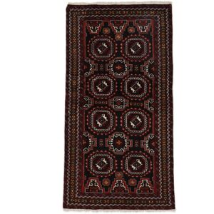 Handknuten. Ursprung: Persia Beluch Matta 97x189