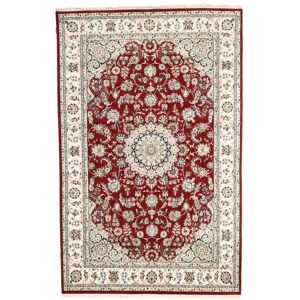 Handknuten. Ursprung: India 194X302 Nain Indisk Matta Matta Orientalisk Beige/Grå ( Indien)