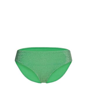 Swim Brief Bella Bikini Lurex Swimwear Bikinis Bikini Bottoms Bikini Briefs Green Lindex