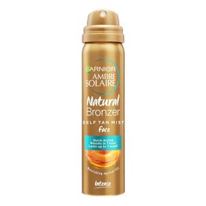 Garnier Natural Bronzer Self Tan Face Mist Spray Brun Utan Sol Nude Garnier