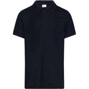 Top Ss Pique Tops T-shirts Polo Shirts Short-sleeved Polo Shirts Navy Lindex