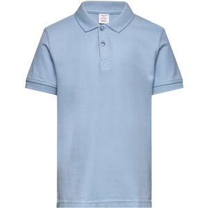 Top Ss Pique Tops T-shirts Polo Shirts Short-sleeved Polo Shirts Blue Lindex