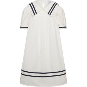 Dress Sailor Ss Dresses & Skirts Dresses Casual Dresses Short-sleeved Casual Dresses White Lindex