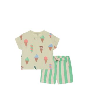 Set Top Shorts Icecream Sets Sets With Short-sleeved T-shirt Multi/patterned Lindex