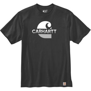 Carhartt Relaxed Fit Heavyweight C Graphic T-shirt S Svart Vit