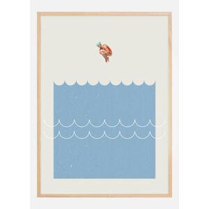Bildverkstad Dive In Poster (50x70 Cm)