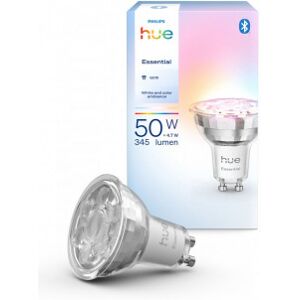 Philips Essential Smartlampa, Vit Och Färgad Belysning, Gu10, 345