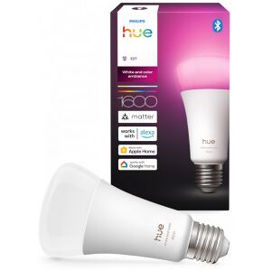Philips Led-Smartlampa, Vit Och Färgambiance, E27, 1600 Lm