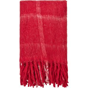 Wikholm Form Winnie Pläd Röd/vit