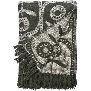 Madam Stoltz Pläd 175x125 Grön