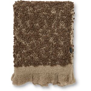 Jakobsdals Boucle Mohair Pläd Brun
