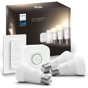 Philips Hue Startkit White 3 x E27 med fjärrkontroll