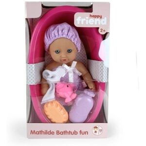 Happy Friend Mathilde Docka 25 cm med Badkar