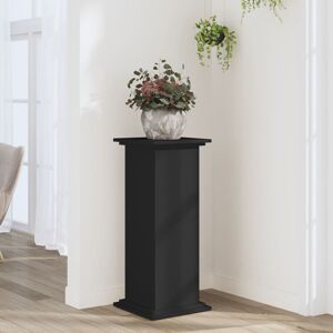 17 Stories Rykin Plant Stand Black