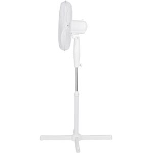 Igenix 16 Inch Pedestal Fan Pack of 2 White 125cm H X 7cm W X 7cm D