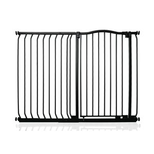 Symple Stuff Aivry Baby Gate black 103.0 H x 134.0 W x 4.0 D cm