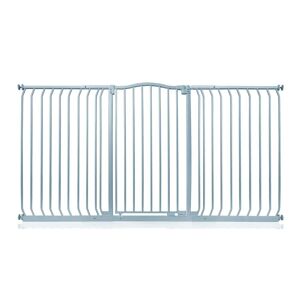 Symple Stuff Aivry Baby Gate gray 103.0 H x 188.0 W x 4.0 D cm