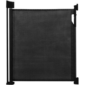 Archie & Oscar Bawtry Wall Mounted Pet Gate black 90.0 H x 120.0 W x 2.0 D cm