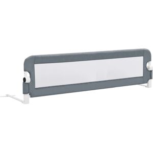 Symple Stuff Lykke Toddler Safety Side Rails Grey 16.54cm H x 15.94cm W x 59.06cm L