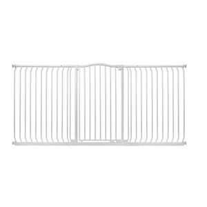 Symple Stuff Aivry Baby Gate white 103.0 H x 206.0 W x 4.0 D cm