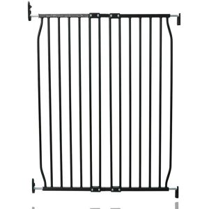 Safetots Eco Screw Fit Stair Extra Tall Baby Gate black 100.0 H x 80.0 W x 1.5 D cm