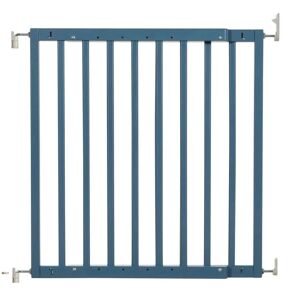 Archie & Oscar Wall Mounted Pet Gate blue 75.0 H x 105.5 W x 2.0 D cm