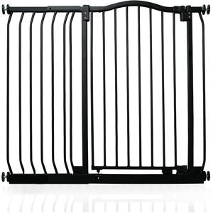Archie & Oscar Davalos Baby Gate Matt Black 107cm - 116cm