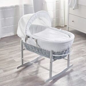 Harriet Bee Rodriguez Moses Basket with Bedding and Stand brown/gray/white 30.0 H x 47.0 W x 72.0 D cm
