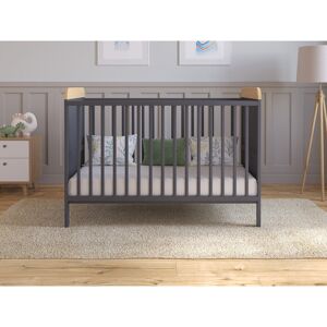 Harriet Bee Thorgunn Cot Bed Anthracite/Pine Standard