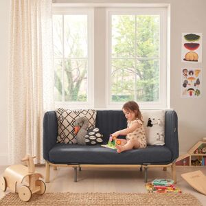 Cozee XL Junior Bed & Sofa Expansion Pack by Tutti Bambini gray/black 69.0 H x 61.0 W x 121.0 D cm