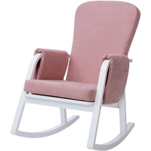 Ickle Bubba Dursley Rocking Chair - Blush Pink Pink 98cm H X 64.5cm W X 84cm D