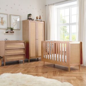 Tutti Bambini Japandi Mini 3pc Room Set Light Oak 60 x 120 cm