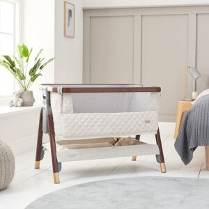 Tutti Bambini CoZee Luxe Bedside Crib Cream 69cm H X 56cm W X 92cm L