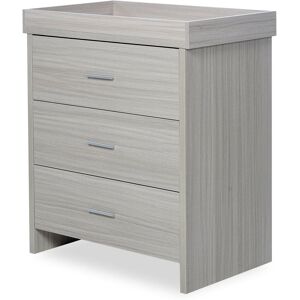 Ickle Bubba Pembrey Changing Unit / Chest Ash Grey 925cm H X 805cm W X 510cm D
