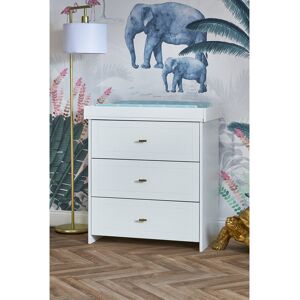 Obaby Evie Changing Unit White 92cm H X 83.5cm W X 50cm D