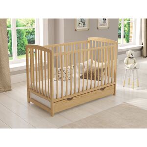 Harriet Bee Percie Cot Bed Pine Standard