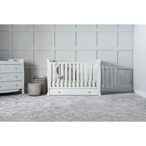 Ickle Bubba Snowdon Mini Cot Bed - White White Standard