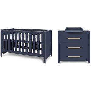 Tutti Bambini Tivoli 2-Piece Nursery Furniture Set brown/gray 87.5 H x 75.0 W x 151.0 D cm