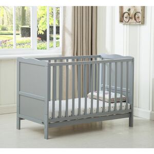 Mack + Milo Escondido Cot with Mattress Grey Standard