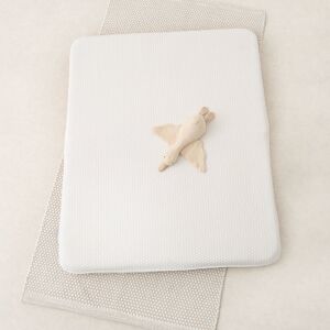 The Tiny Bed Company Tiny Dreamer™ - Premium Foam Folding Travel Cot Mattress To Fit Maxi-Cosi Iris (91 x 52cm) White