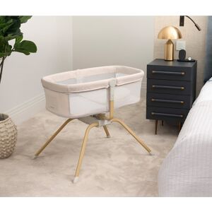 BabyMore Air Motion Gliding Crib Cream 74cm H X 91cm W X 63cm L