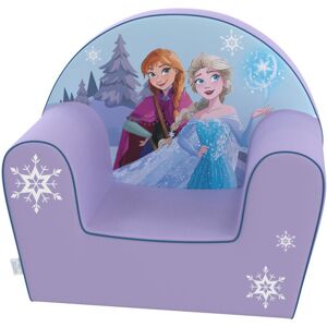 Disney Frozen Foam Armchair, Toddler Sofa Chair with Elsa & Anna Design, Soft Foam Seat, Lightweight & Comfortable Foam 43cm H X 50cm W X 32cm D