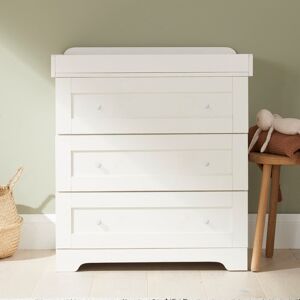 Tutti Bambini Rio Chest Changer White 88cm H X 78.6cm W X 50cm D