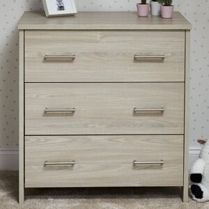 Obaby Nika Changing Unit Grey Wash 92cm H X 83cm W X 50cm D