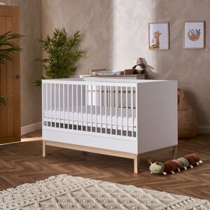 Obaby Astrid Cot Bed White Standard