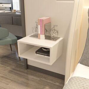 Metro Damaree Nightstand White 21.1cm H X 45cm W X 35cm D