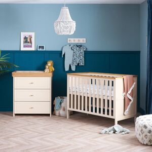 Obaby Evie Mini 2 Piece Room Set - Cashmere Cashmere 60 x 120 cm