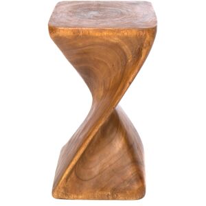 Natur Pur Solid Wood Stool Waxed 51cm H X 28cm W X 28cm D