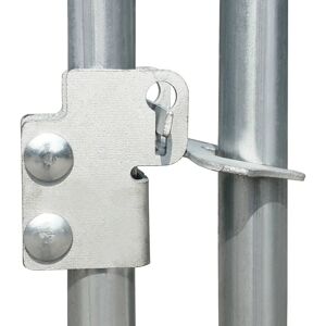 Archie & Oscar Harworth Walk In Chicken Run For Up To 22 Chickens Silver 192cm H x 275cm W x 400cm D